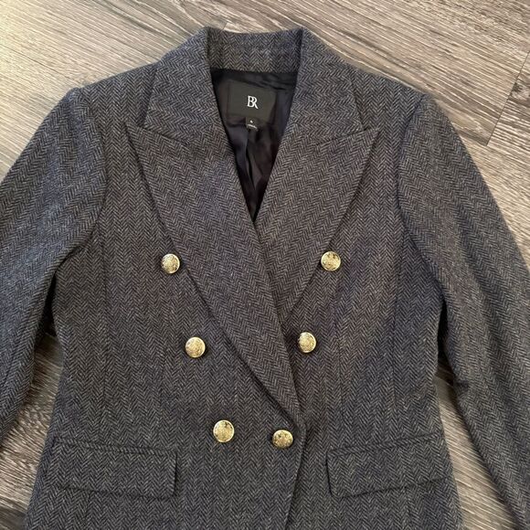 Banana Republic Italian Herringbone Captains Blazer - Picture 3 of 8